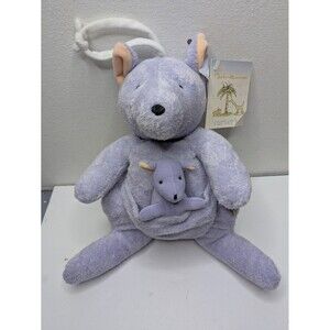 Carter’s x John Lennon Purple Kangaroo + Baby Musical Crib Plush Toy WORKS NOS